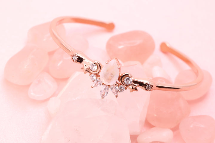 Chloe Bangles - Rose Gold