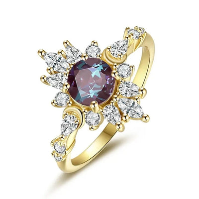 Charlotte Ring - Alexandrite - Rings - 3