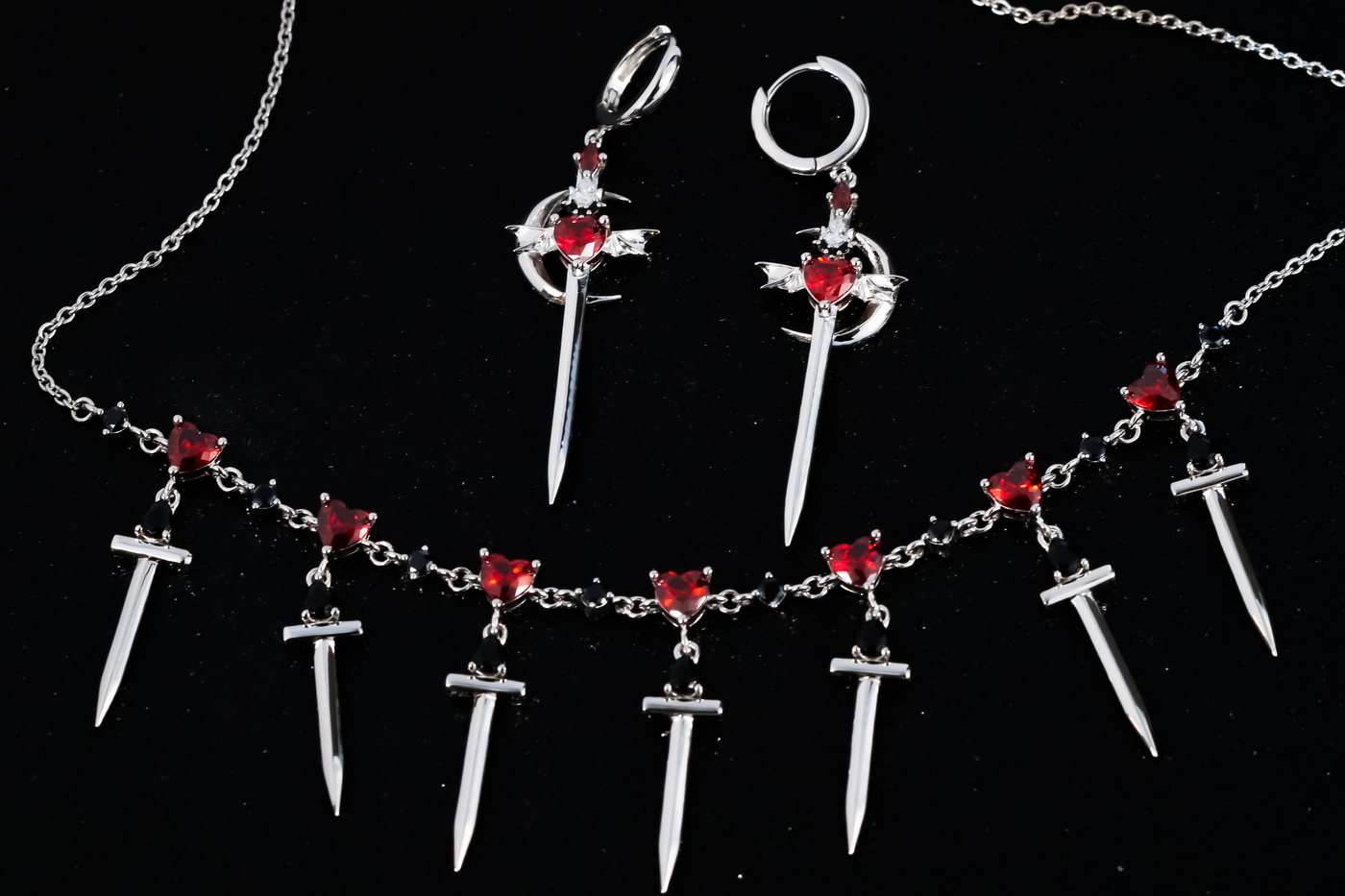 Saira's Alucard Swords Earrings