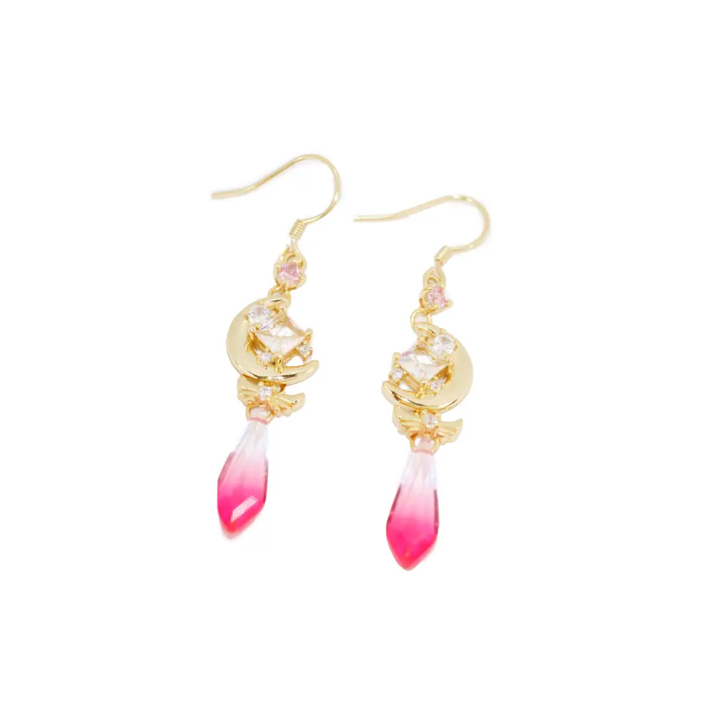 Leia Crystal Drop Earrings - Earrings - 2