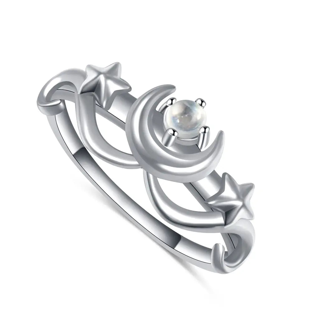 Luna Ring Silver - Rings - 1