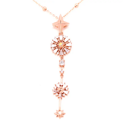 Nora Opal Burst Drop Pendant - Pendants - 2