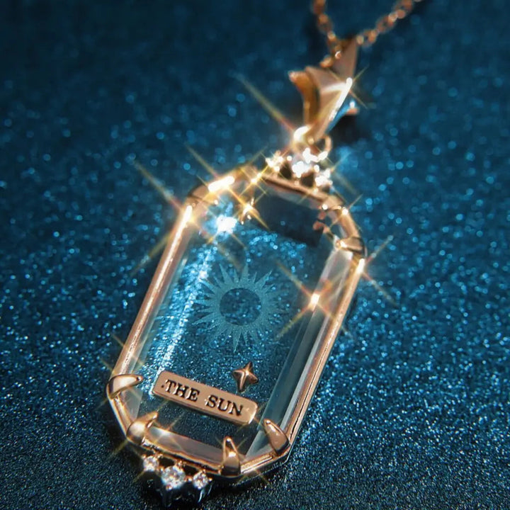 The Sun Tarot Pendant - Necklaces - 2