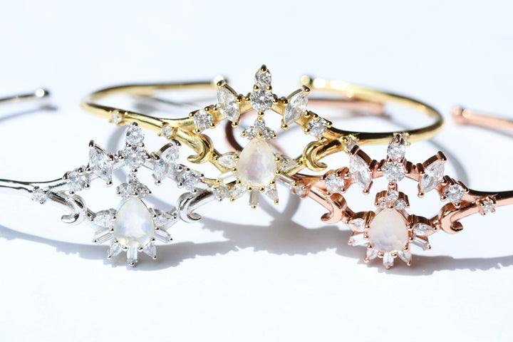 Victoria Bangles - Silver