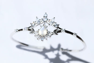 Victoria Bangles - Silver